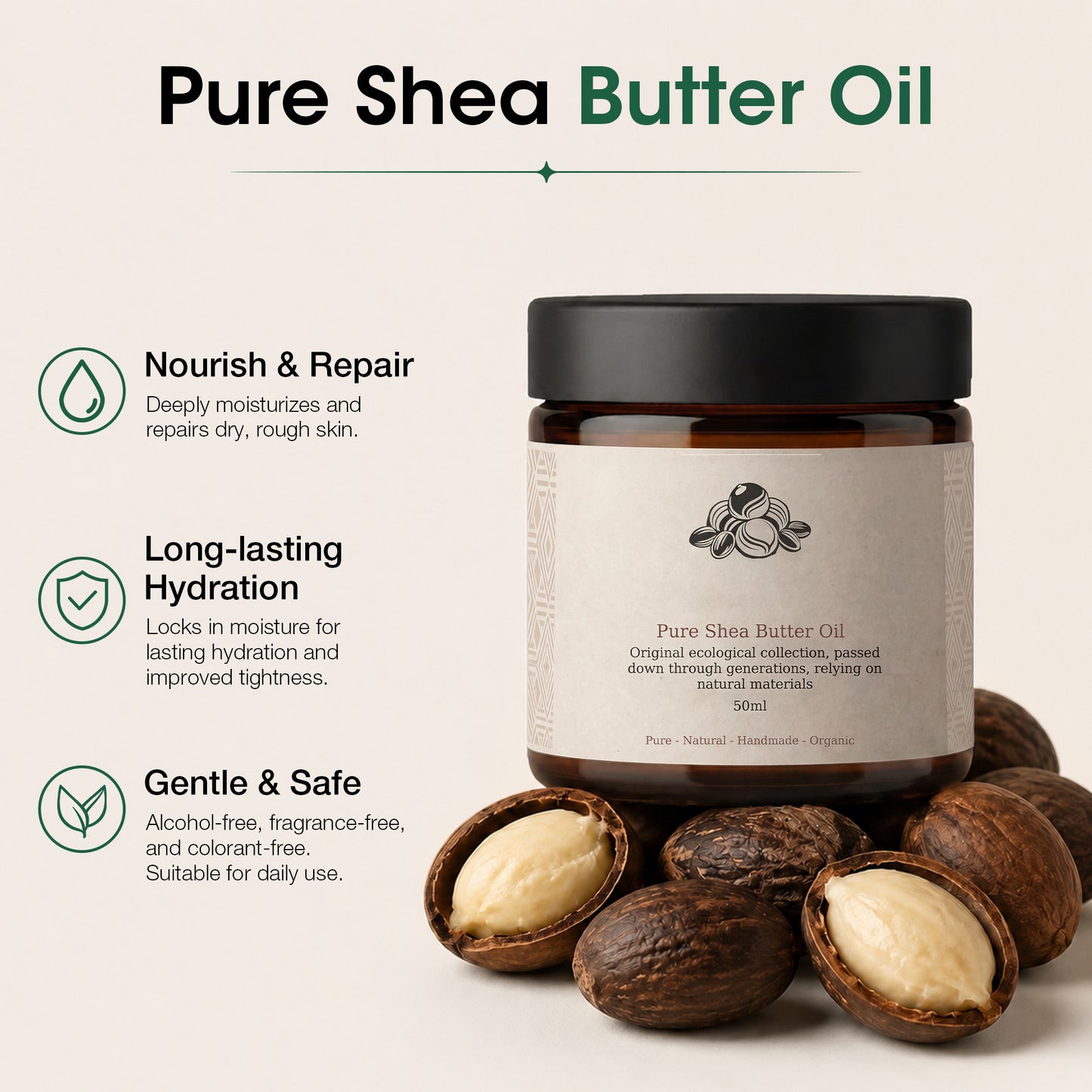 Pure Nilotica Shea Butter by OUR+™
