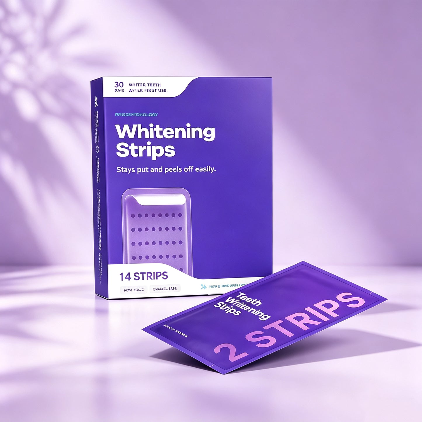 OUR+™ Purple Teeth Whitening Strips