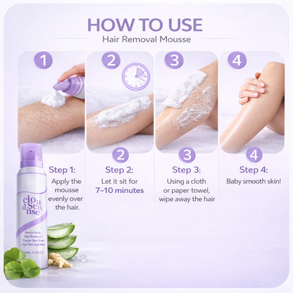 OUR+ Hair Removal Mousse