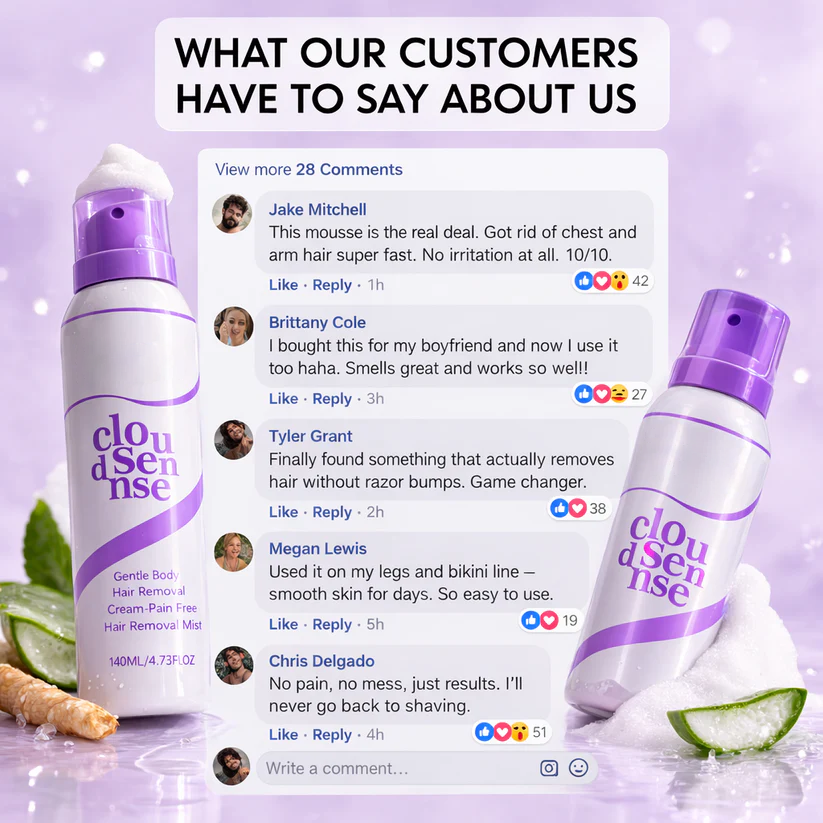 OUR+ Hair Removal Mousse
