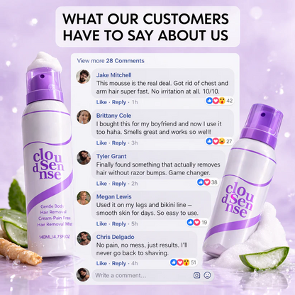 OUR+ Hair Removal Mousse