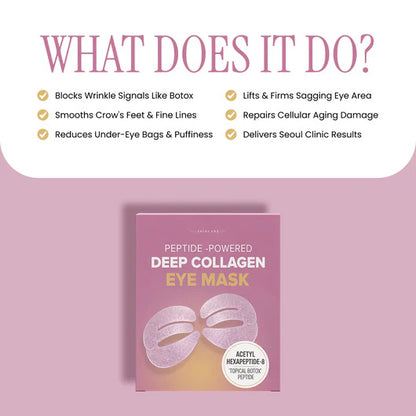 Peptide-Powered Deep Collagen Eye Mask