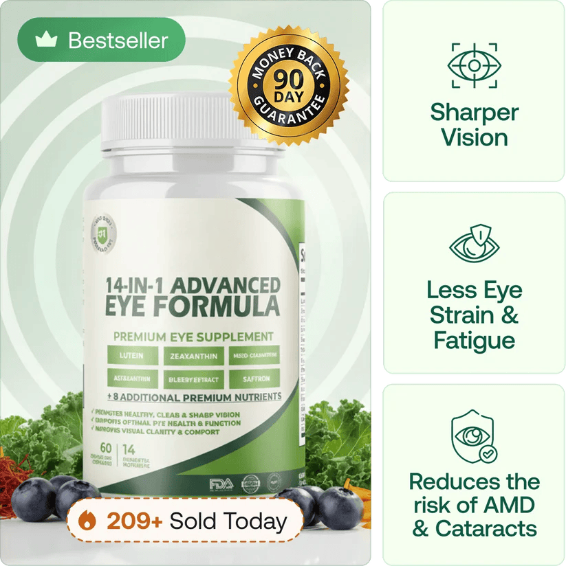 OUR+ 14-in-1 Advanced Eye Formula