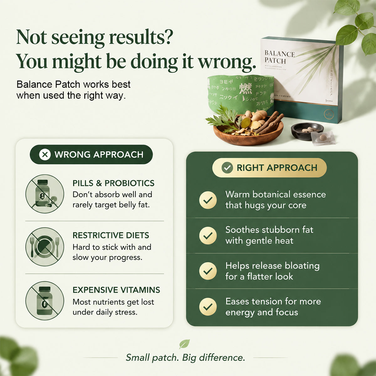 Japanese Herbal Balance Patch