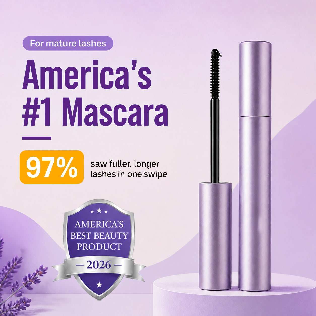 Tryourplus Mascara - For Mature Lashes