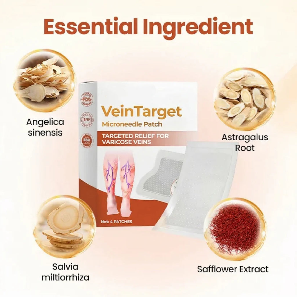 VeinTarget Microneedle Patch