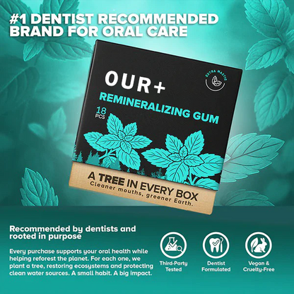 OUR+ Remineralizing Gum