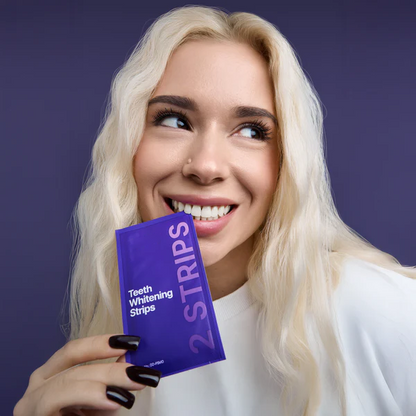 OUR+™ Purple Teeth Whitening Strips