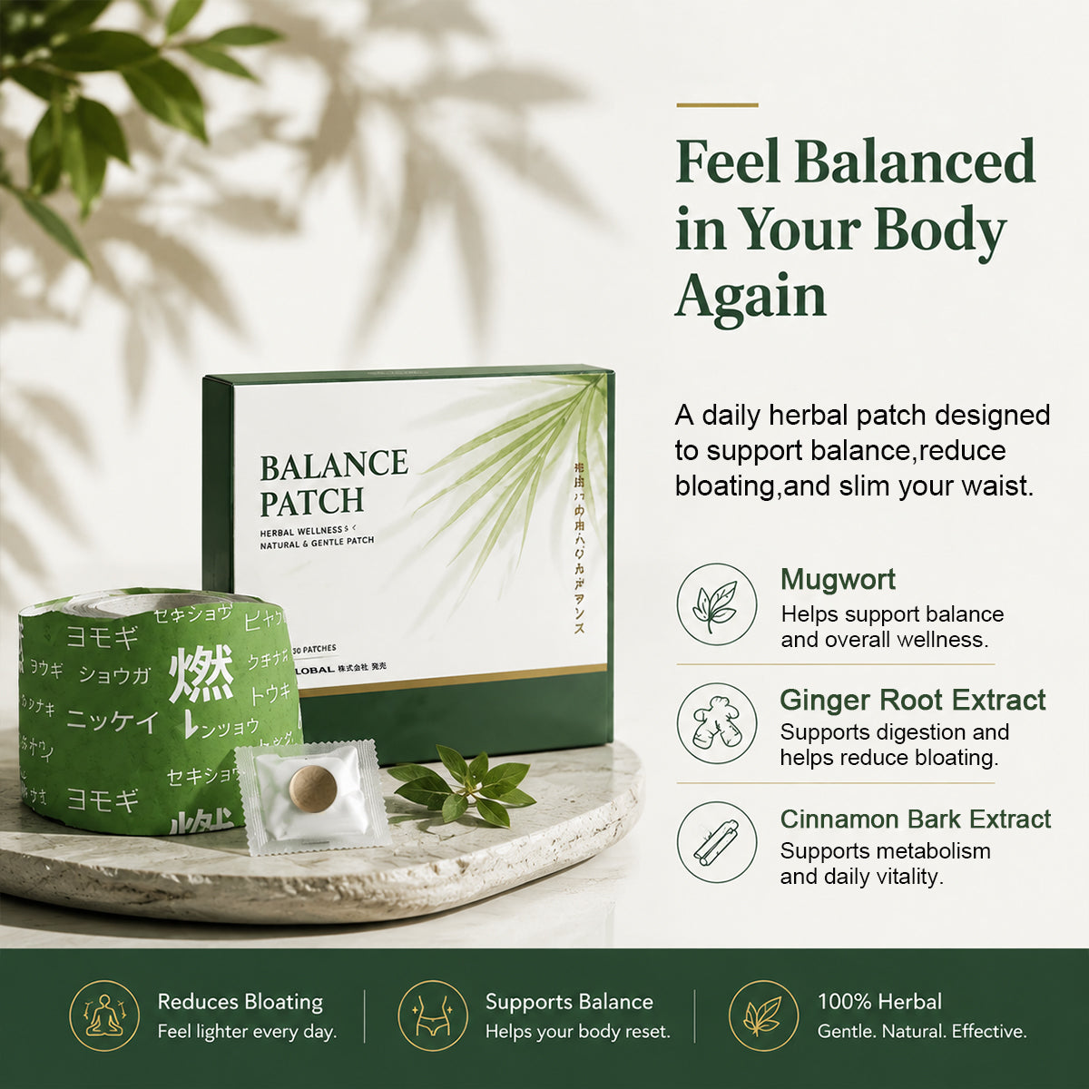 Japanese Herbal Balance Patch
