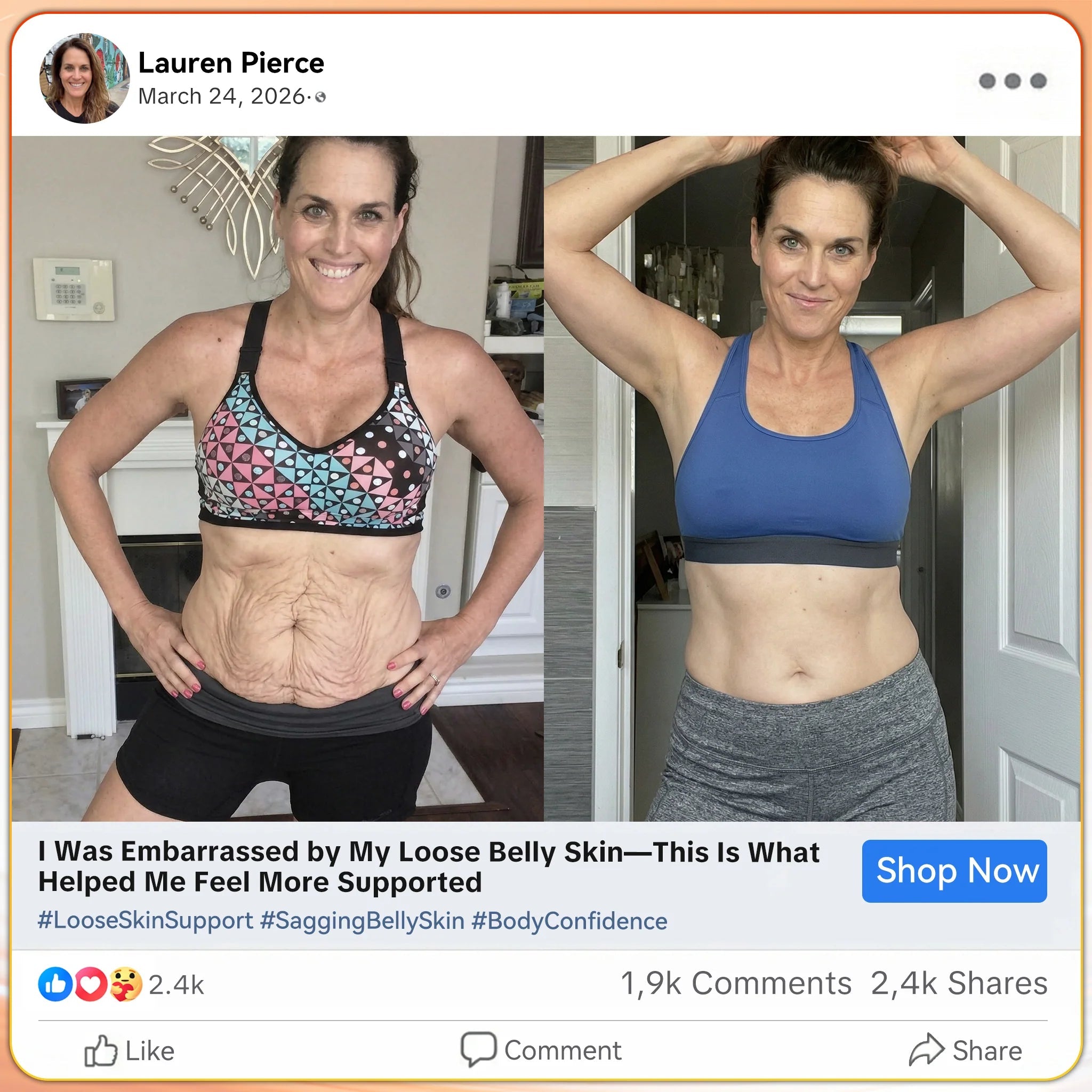 Before and after - Lauren P.