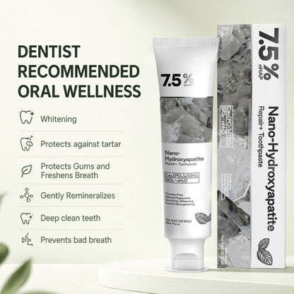 Hydroxyapatite Remineralizing Toothpaste