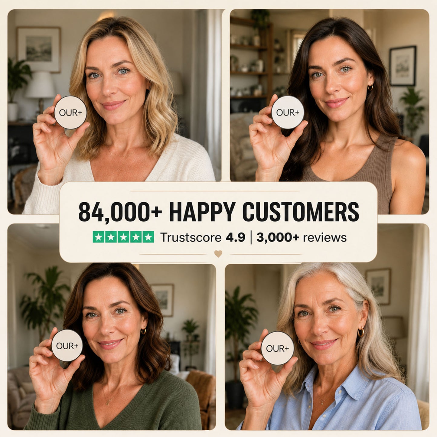 OUR+ Glow Foundation Cushion