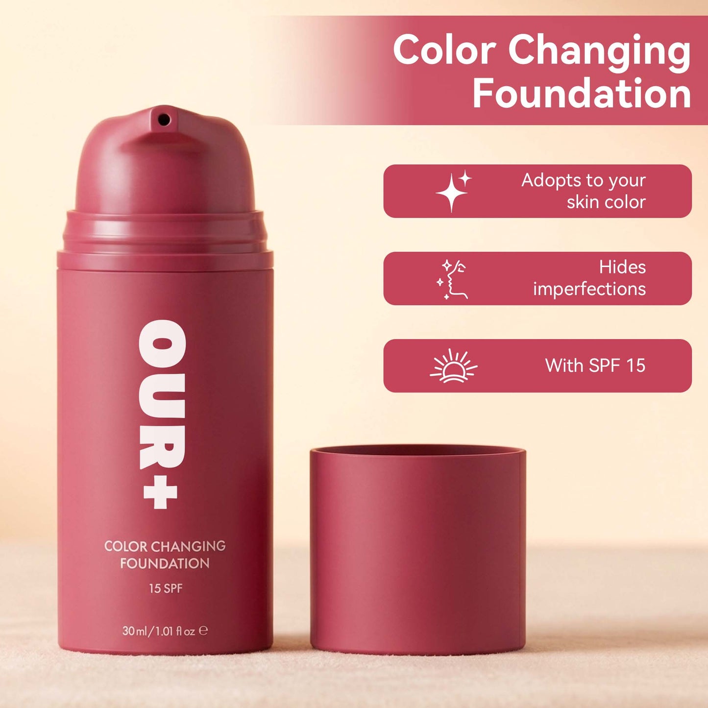 Reverse-aging Adaptive Foundation