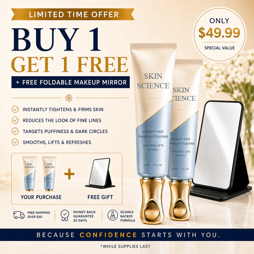 OUR+™ Instant Face Temporary Tightener – Instant visible results in 30 seconds