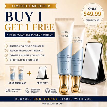 OUR+™ Instant Face Temporary Tightener – Instant visible results in 30 seconds