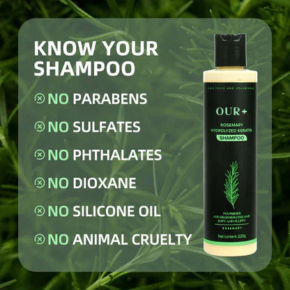 OUR+ Rosemary Shampoo