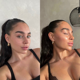 Camila Moreno tanning result