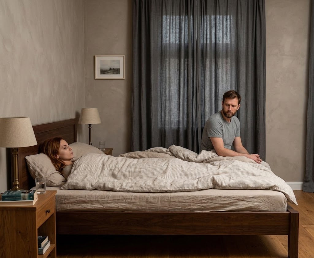 Couple in bedroom