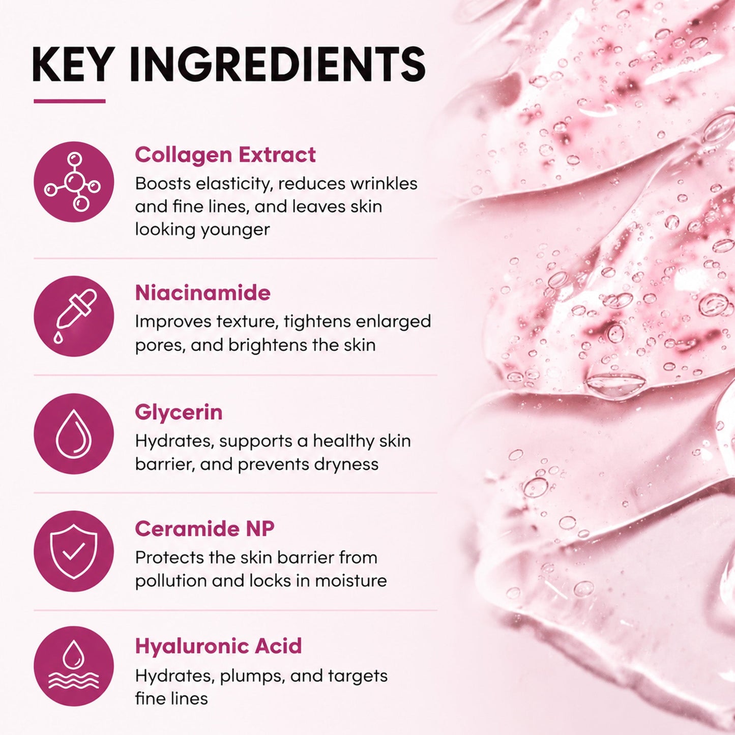 Regenerating Mask with Hydrolyzed Collagen and Niacinamide
