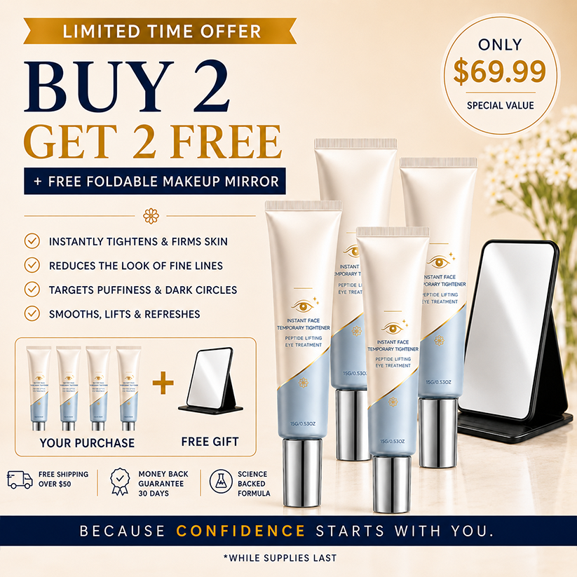 OUR+™ Instant Face Temporary Tightener – Instant visible results in 30 seconds