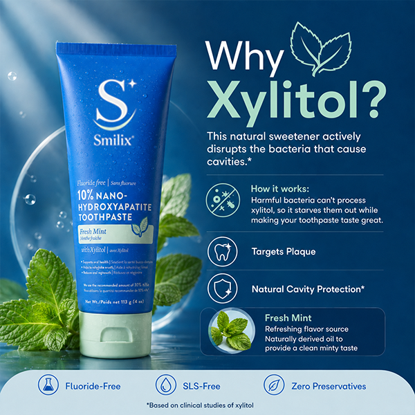 Fluoride Free Nano Hydroxyapatite Toothpaste with Fresh Mint