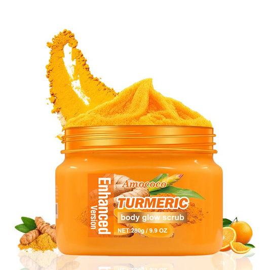 Turmeric Nourishing Scrub – Infused with natural turmeric extract and moisturizing ingredients