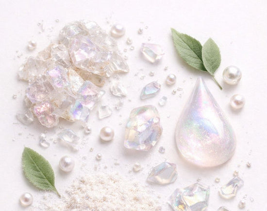 Mica natural mineral pigments