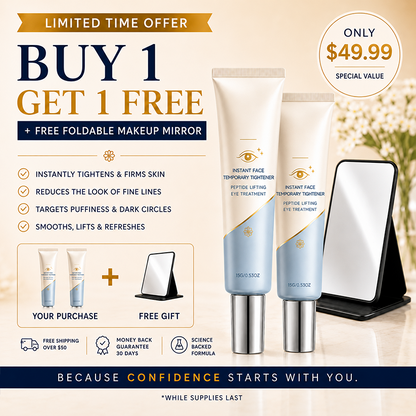 OUR+™ Instant Face Temporary Tightener – Instant visible results in 30 seconds