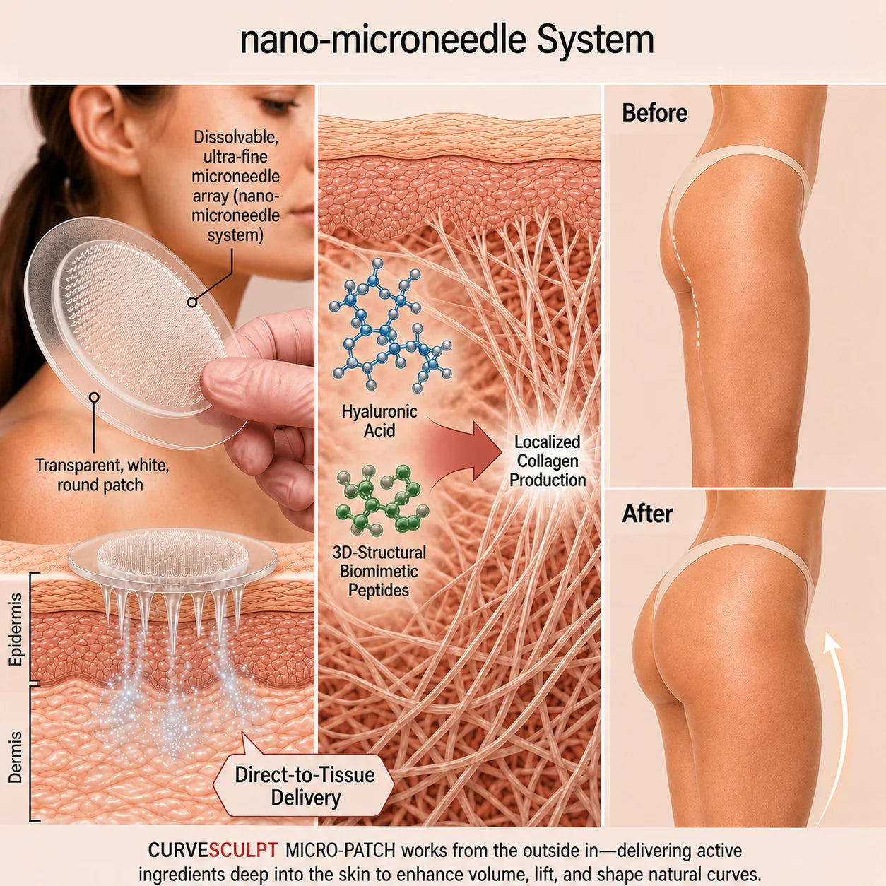 Nano-Microneedle System - Before and After