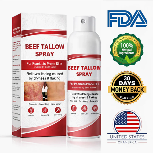 OUR+™ Beef Tallow Spray for Itchy, Flaky Psoriasis Skin