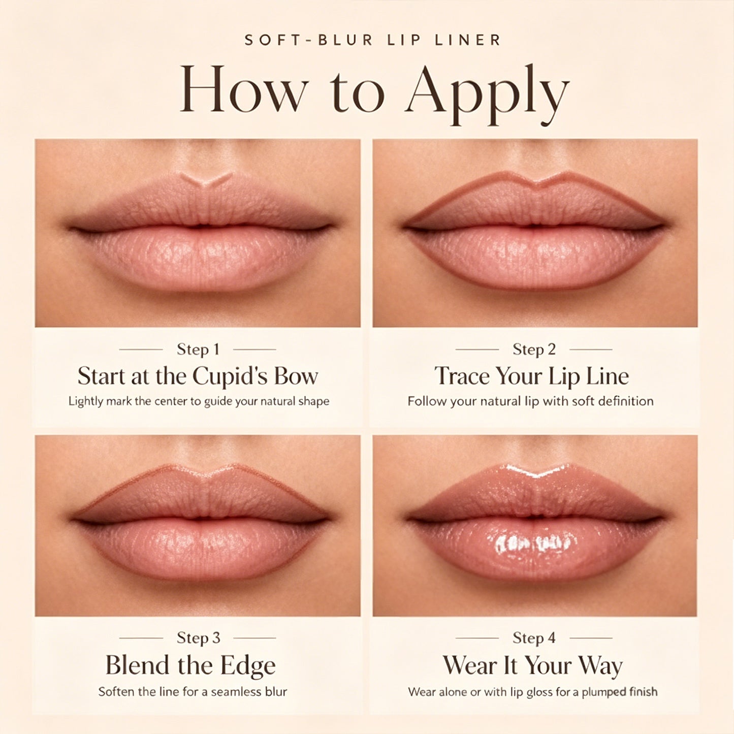 💄Tryourplus Fuller-Looking Lips — Effortlessly Defined