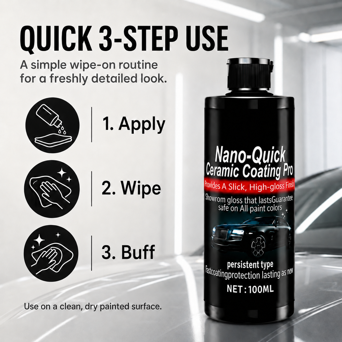 🚗Hot Sale 49% Off -Automotive Nano Ceramic Coating Spray🚗