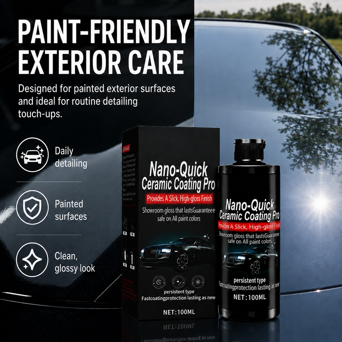 🚗Hot Sale 49% Off -Automotive Nano Ceramic Coating Spray🚗