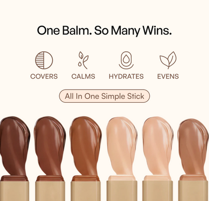 OUR+ Serum Boosted Skin Tint Balm