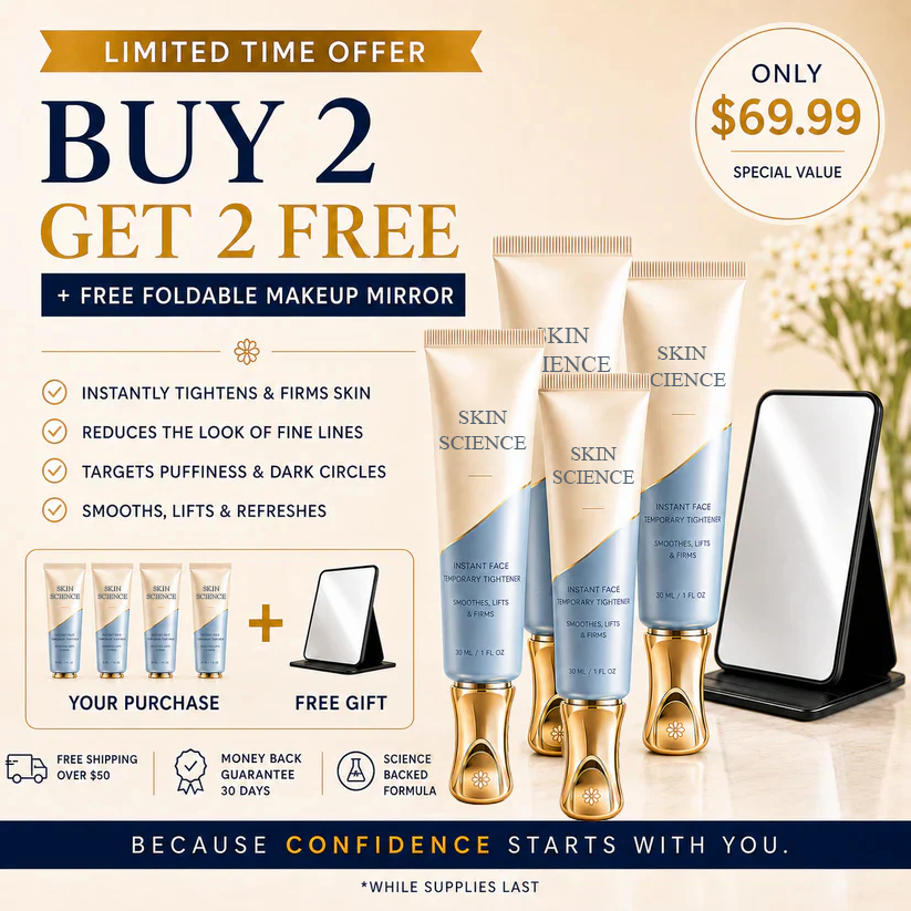 OUR+™ Instant Face Temporary Tightener – Instant visible results in 30 seconds