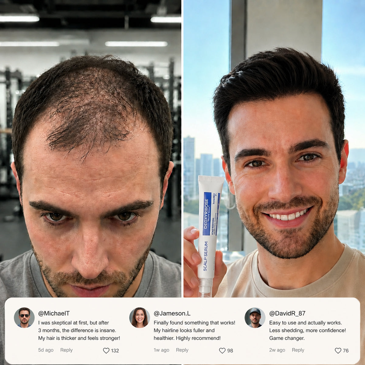 Deoxyribose Scalp Serum