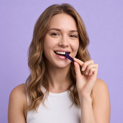 OUR+™ Purple Teeth Whitening Strips