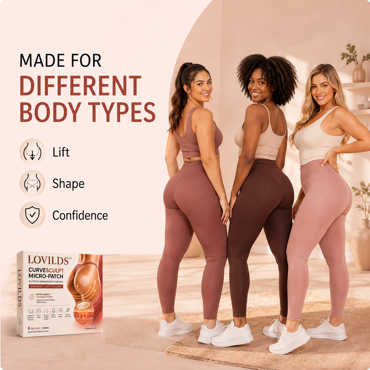 Tryourplus™ Micro-Patch Firm • Smooth • Sculpt Curves