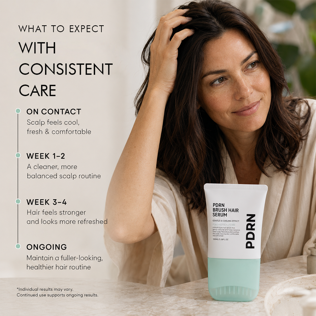 PDRN Reedle Shot Hair Brush Serum