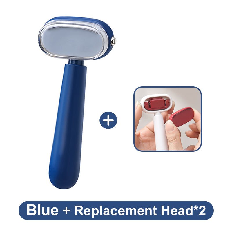 🦶Dual‑Sided Foot Callus Remover, Replaceable Stainless Steel Blade Foot Scraper