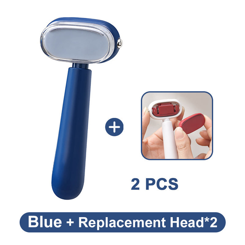 🦶Dual‑Sided Foot Callus Remover, Replaceable Stainless Steel Blade Foot Scraper